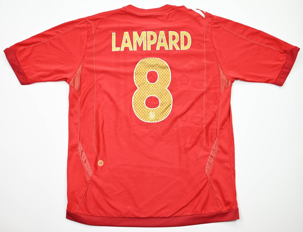 2006-08 ENGLAND *LAMPARD* SHIRT L