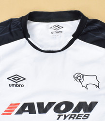 2017-18 DERBY COUNTY *LAWRENCE* SHIRT M