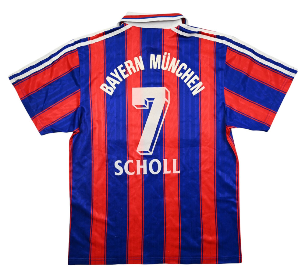 1995-97 BAYERN MUNCHEN *SCHOLL* KOSZULKA S