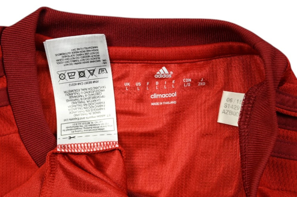 2015-16 BAYERN MUNCHEN *ALONSO* SHIRT L