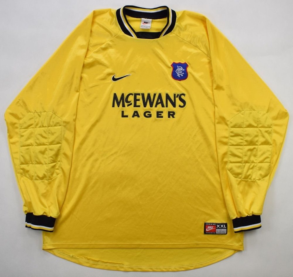 1997-99 GLASGOW RANGERS GK SHIRT 2XL