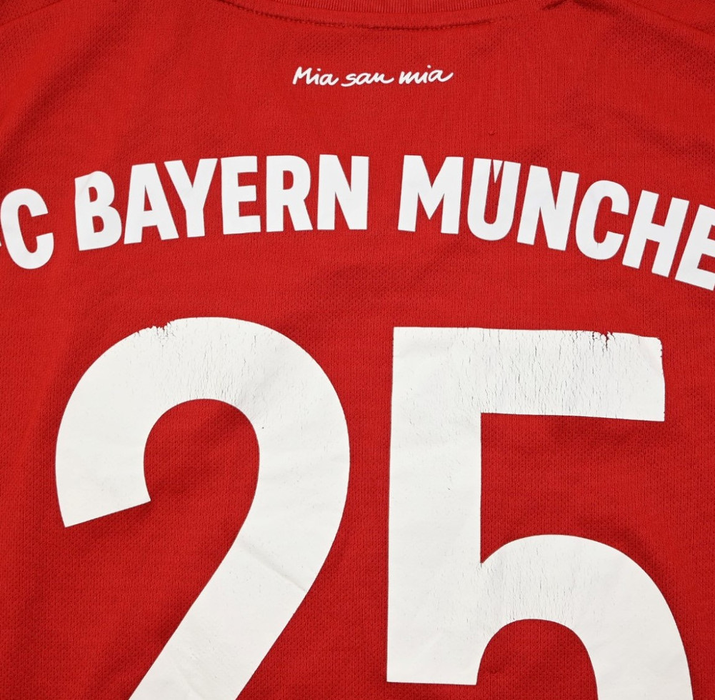 2019-20 BAYERN MUNCHEN *MULLER* KOSZULKA L. BOYS