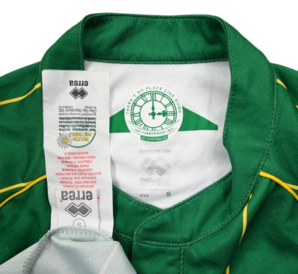 2015-16 NORWICH CITY LONGSLEEVE S