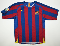 2005-06 FC BARCELONA *ALEX* SHIRT M