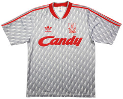 1989-91 LIVERPOOL SHIRT M