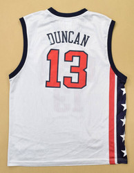 USA *DUNCAN* BASKETBALL SHIRT L