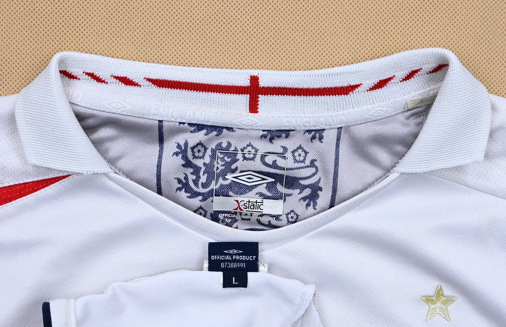 2005-07 ENGLAND *BECKHAM* SHIRT L