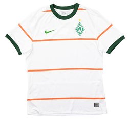 2009-10 WERDER BREMEN PLAYER MATCH ISSUE SHIRT L