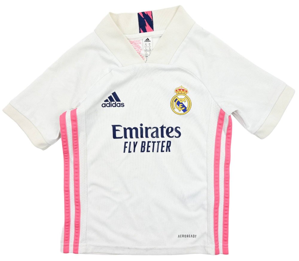 2020-21 REAL MADRID SHIRT BOYS 4-5Y