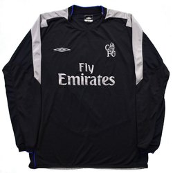 2004-05 CHELSEA LONDON LONGSLEEVE SHIRT XL