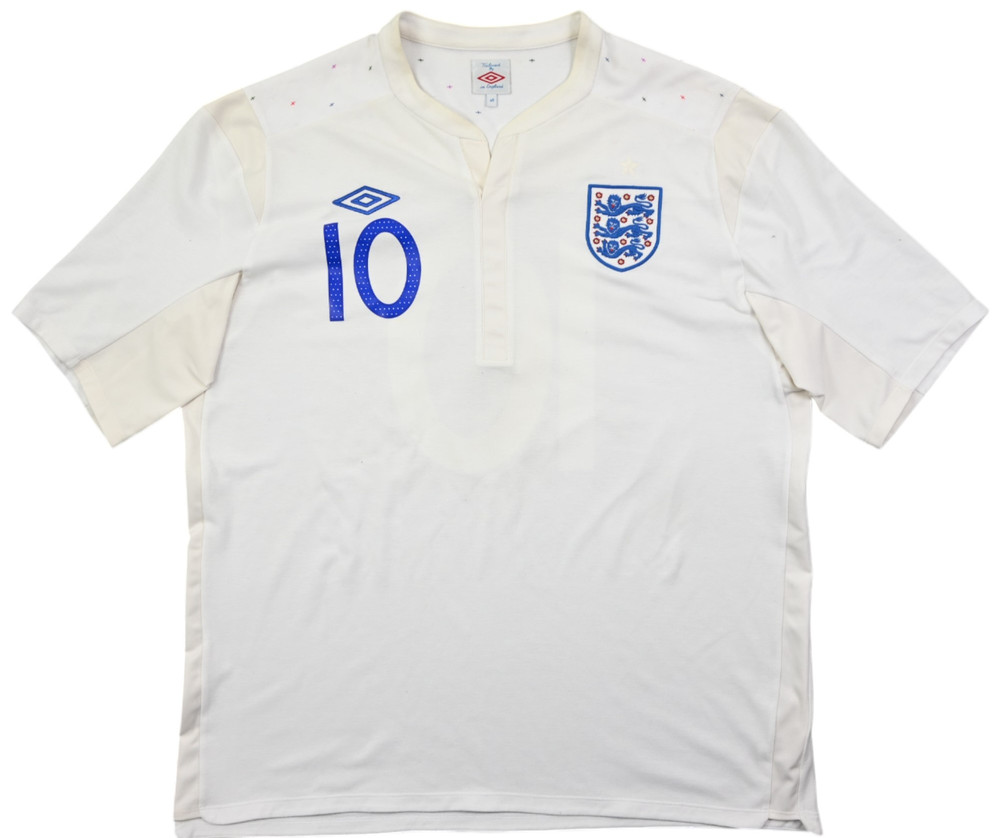 2011-12 ENGLAND *ROONEY* SHIRT XXL