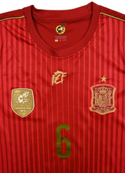 2013-15 SPAIN *A.INIESTA* SHIRT S