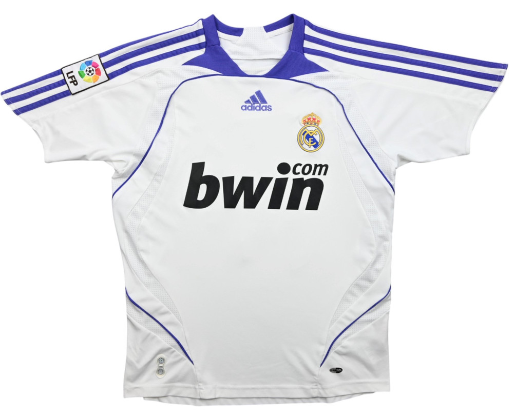2007-08 REAL MADRID *ROBINHO* SHIRT L