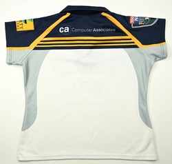 BRUMBIES RUGBY CANTERBURY WOMENS SHIRT M