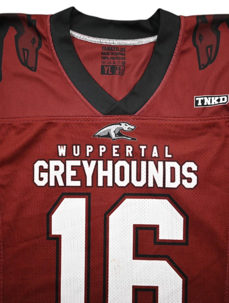 WUPPERTAL GREYHOUNDS FOOTBALL *PRAGIN* KOSZULKA L. BOYS