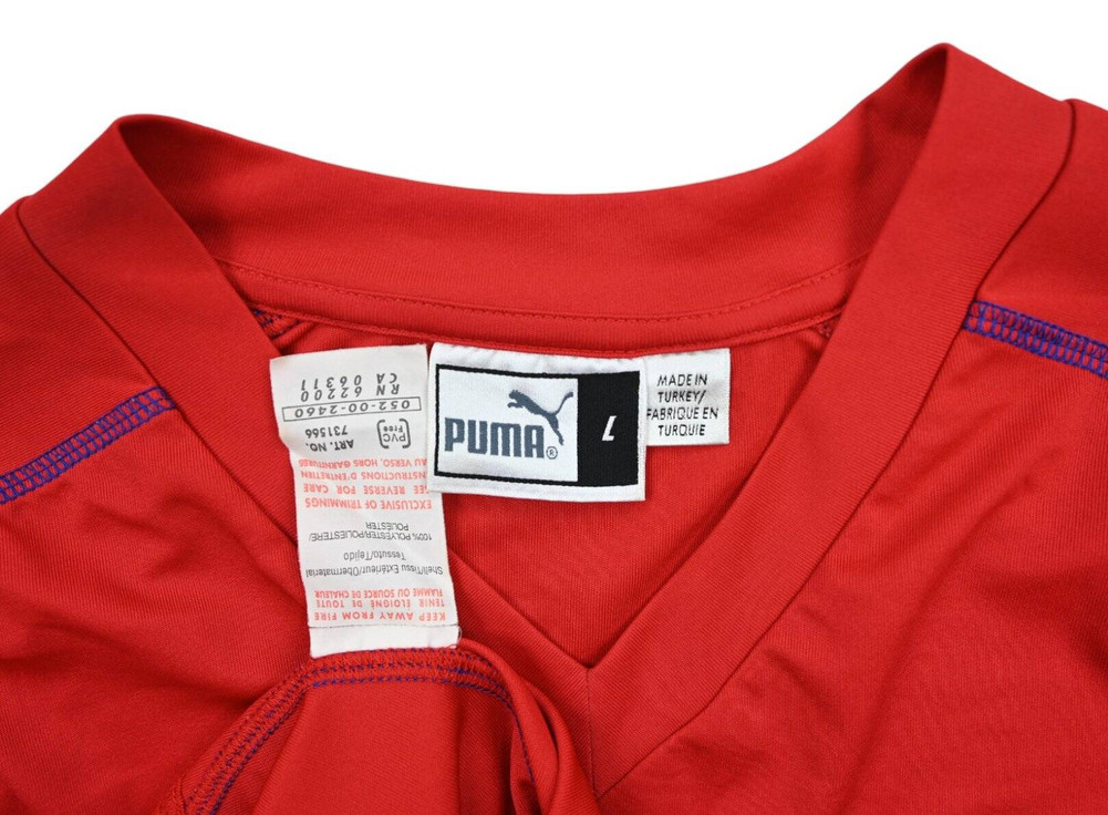 2003-04 CZECH REPUBLIC SHIRT L