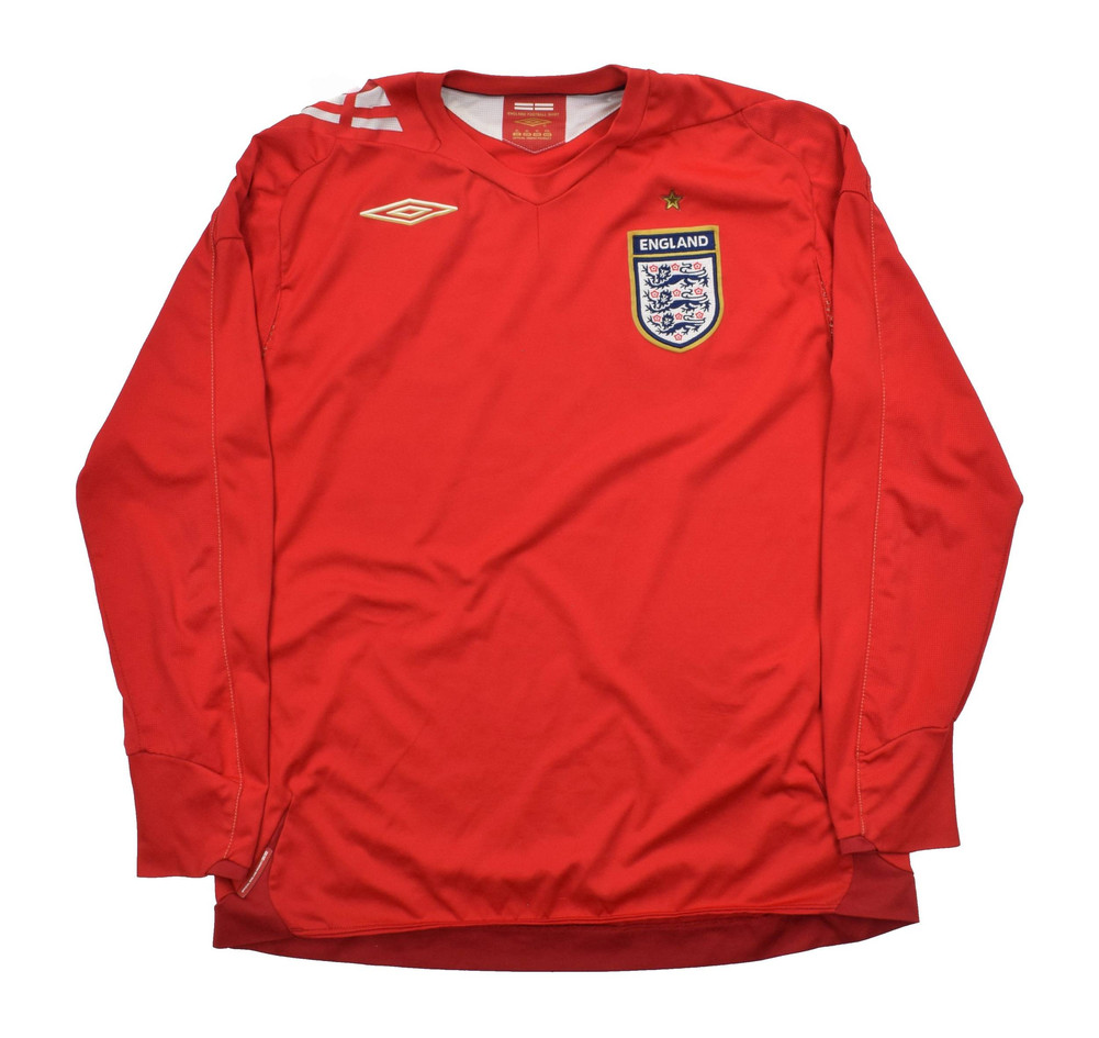 2006-08 ENGLAND LONGSLEEVE SHIRT XL