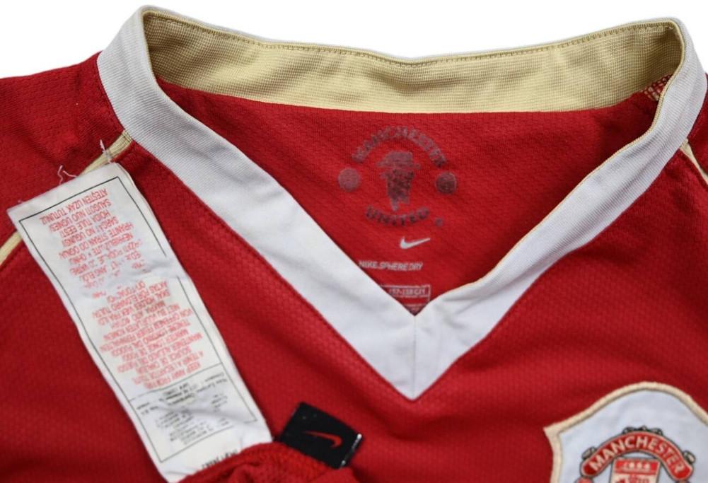 2006-07 MANCHESTER UNITED *CARRICK* SHIRT L. BOYS 