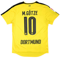 2016-17 BORUSSIA DORTMUND *M.GOTZE* SHIRT M