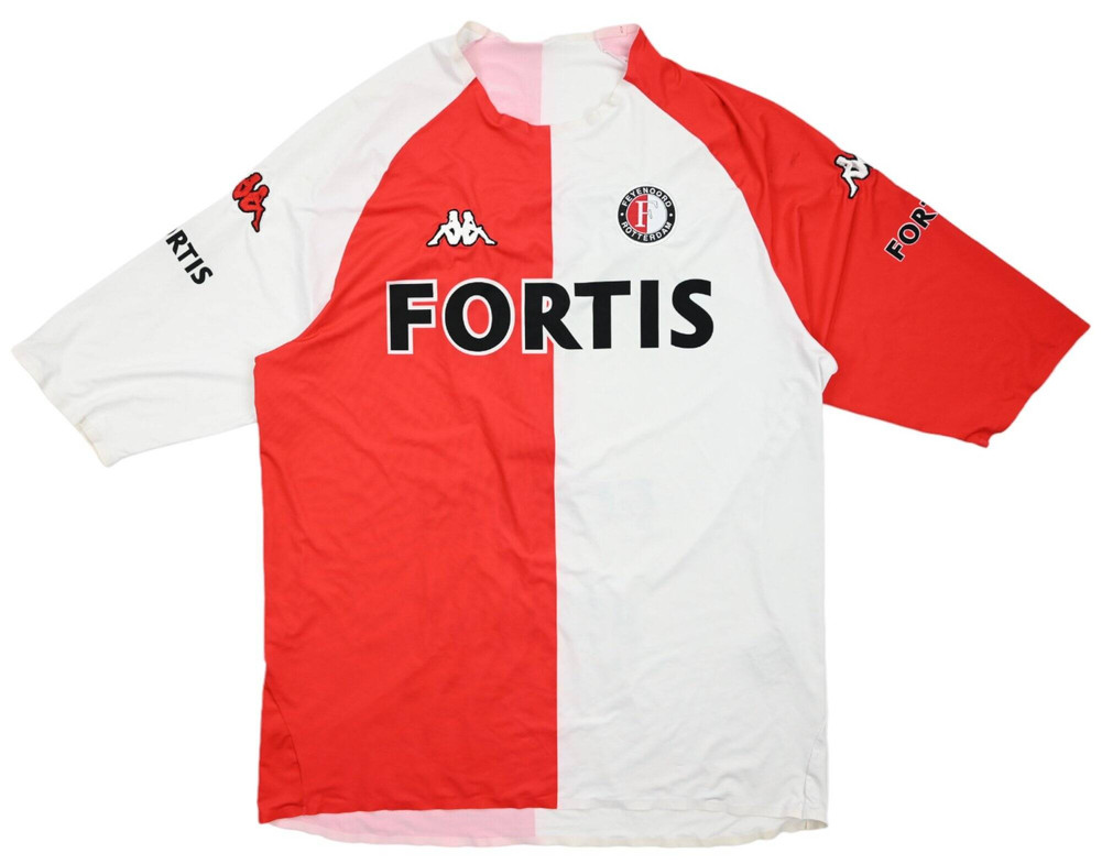2006-07 FEYENOORD ROTTERDAM PLAYER ISSUE SHIRT 3XL