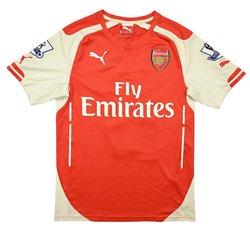 2014-15 ARSENAL LONDON *ALEXIS* SHIRT XS