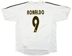 2004-05 REAL MADRID *RONALDO* SHIRT XL