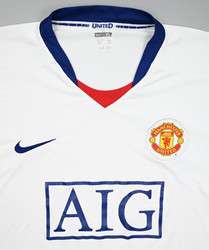 2008-10 MANCHESTER UNITED SHIRT XL