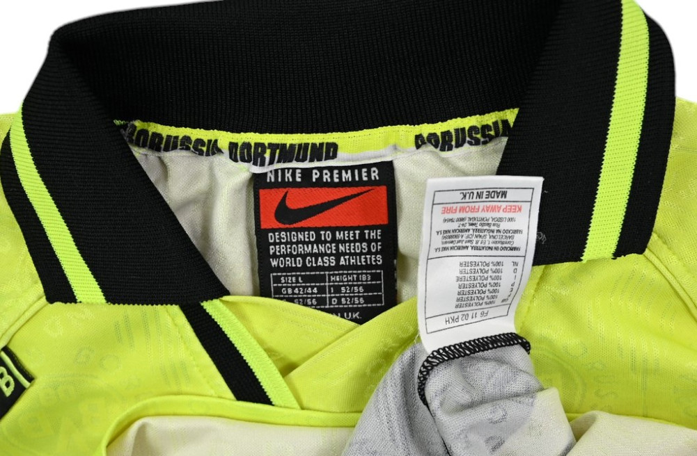 1996-97 BORUSSIA DORTMUND *MOLLER* SHIRT L