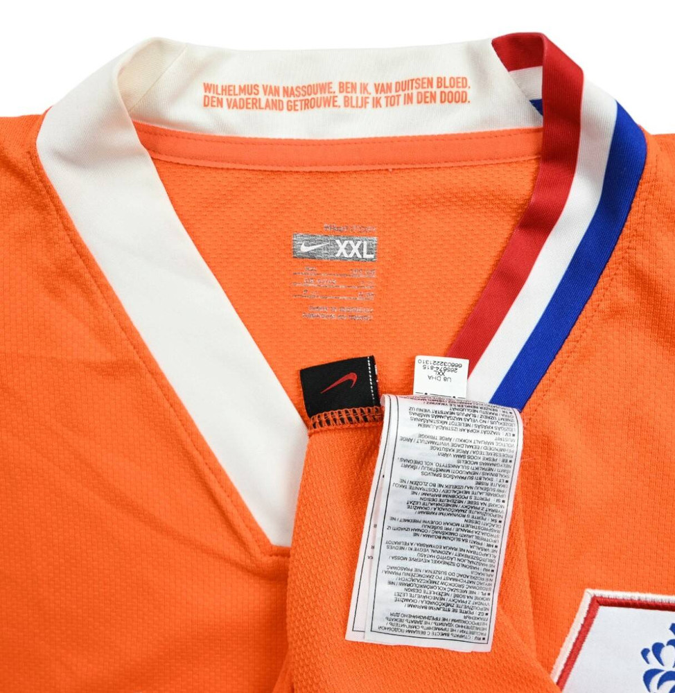 2008-10 NETHERLANDS SHIRT 2XL