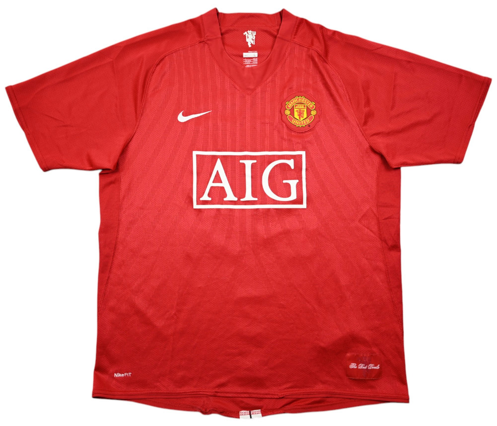 2007-09 MANCHESTER UNITED *TEVEZ* KOSZULKA L