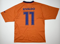 1998-00 FC BARCELONA *RIVALDO* BASIC SHIRT S