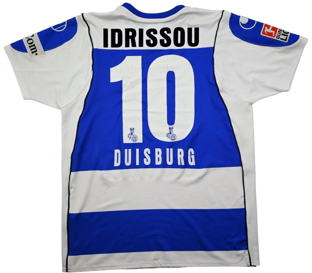 2006-07 DUISBURG *IDRISSOU*SHIRT XXL