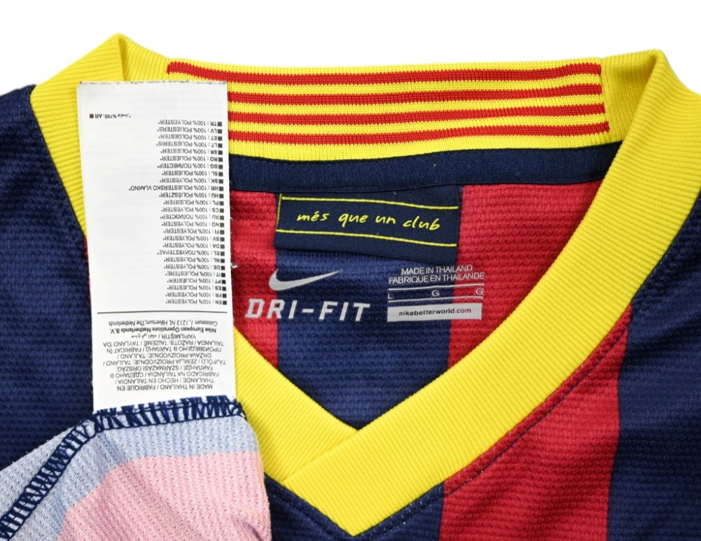 2013-14 BARCELONA *MESSI* SHIRT L