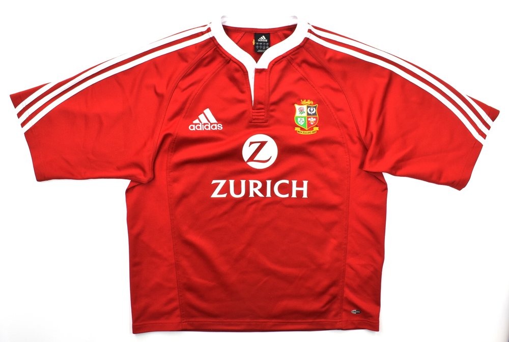 BRITISH AND IRISH LIONS RUGBY ADIDAS SHIRT L