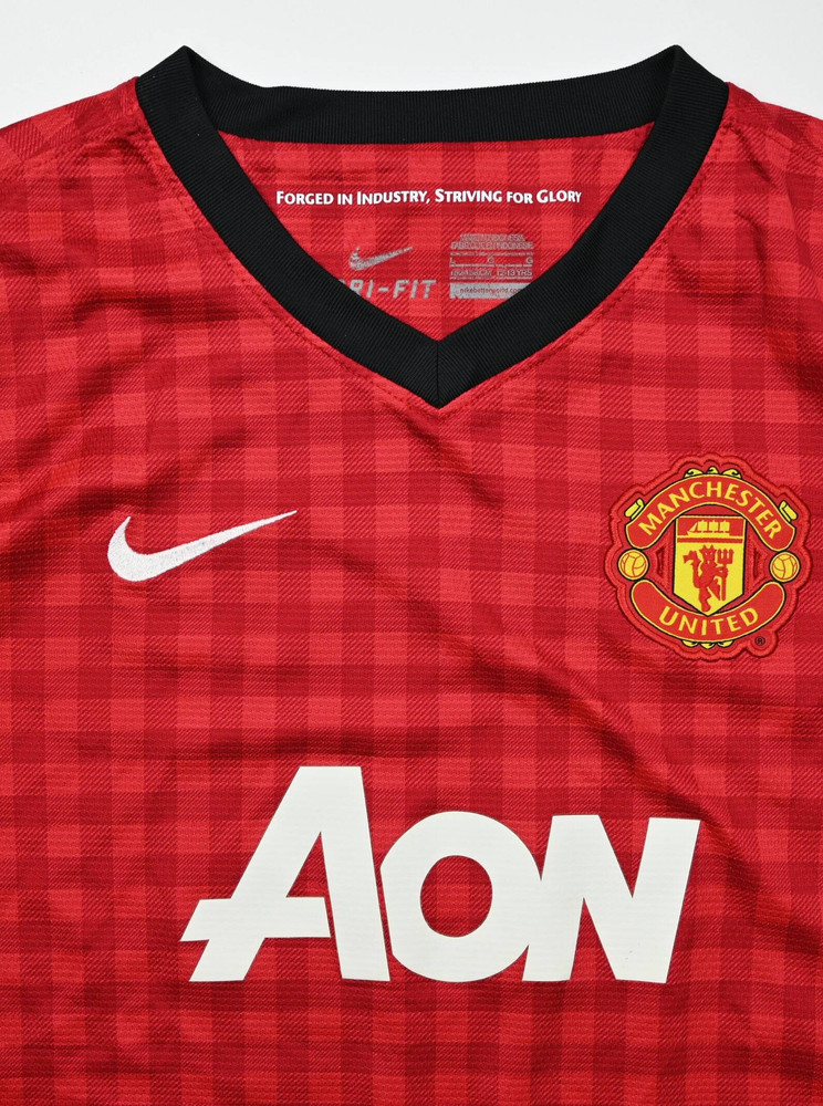 2012-13 MANCHESTER UNITED SHIRT L. BOYS