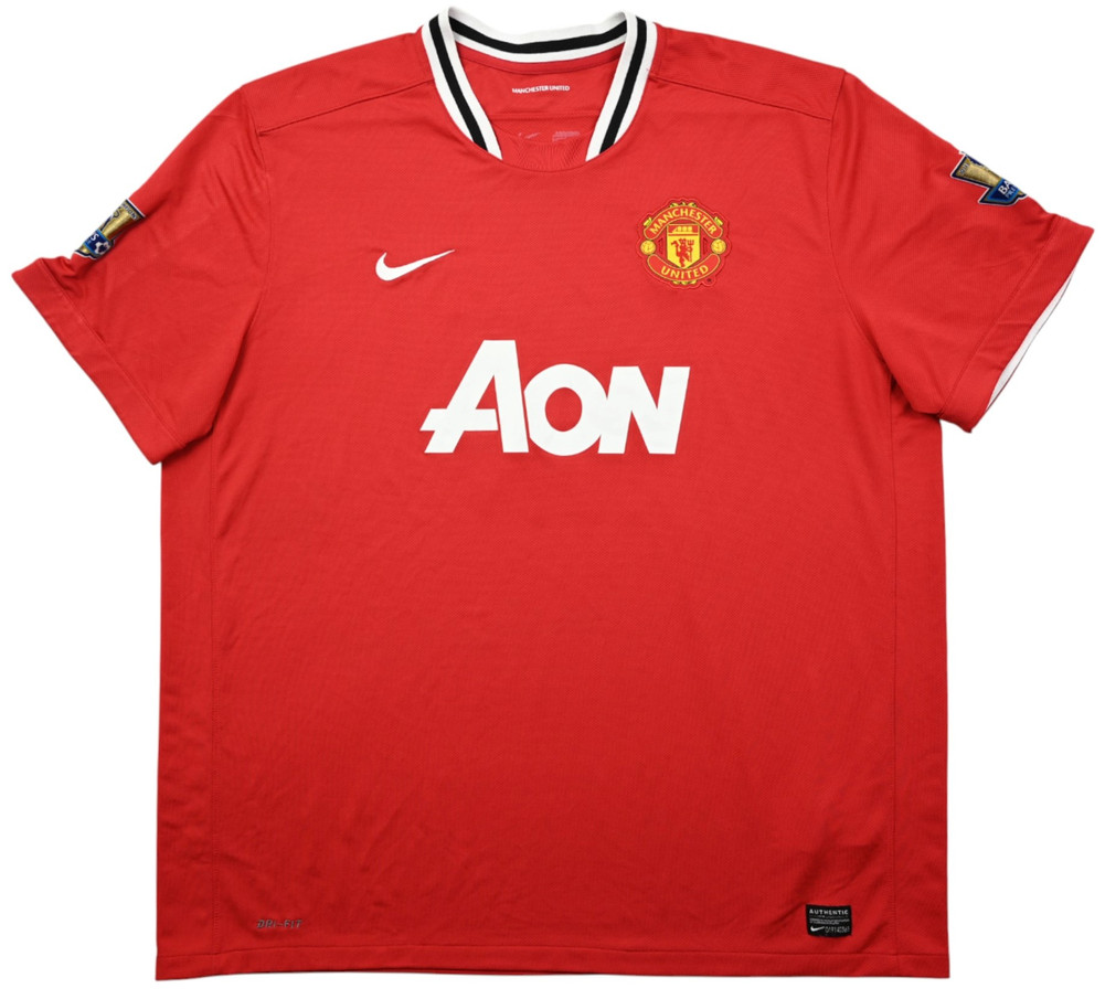 2011-12 MANCHESTER UNITED *VIDIC* KOSZULKA 3XL