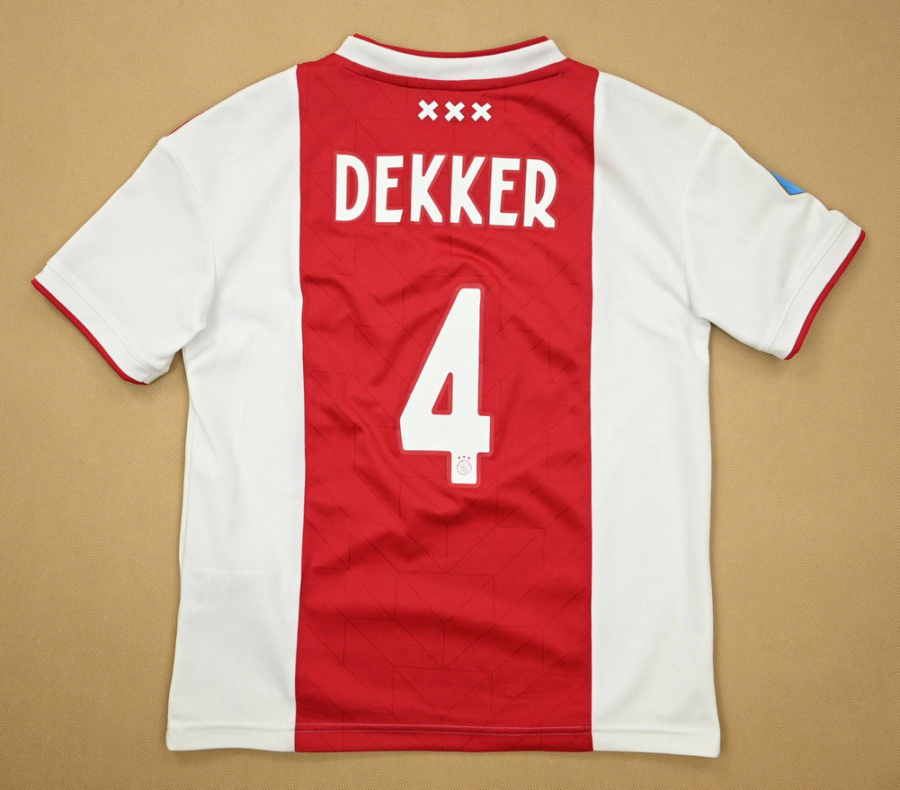 2018-19 AJAX AMSTERDAM *DEKKER* SHIRT M. BOYS