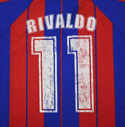 1997-98 BARCELONA *RIVALDO* SHIRT XL