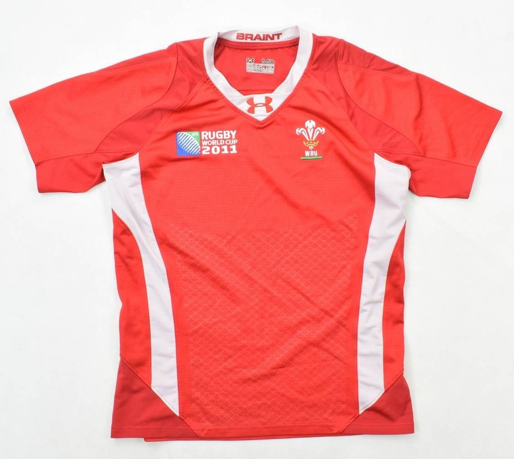 WALES RUGBY UNDER ARMOUR SHIRT M