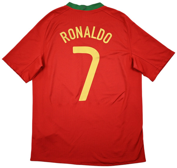 2008-10 PORTUGAL *RONALDO* KOSZULKA M