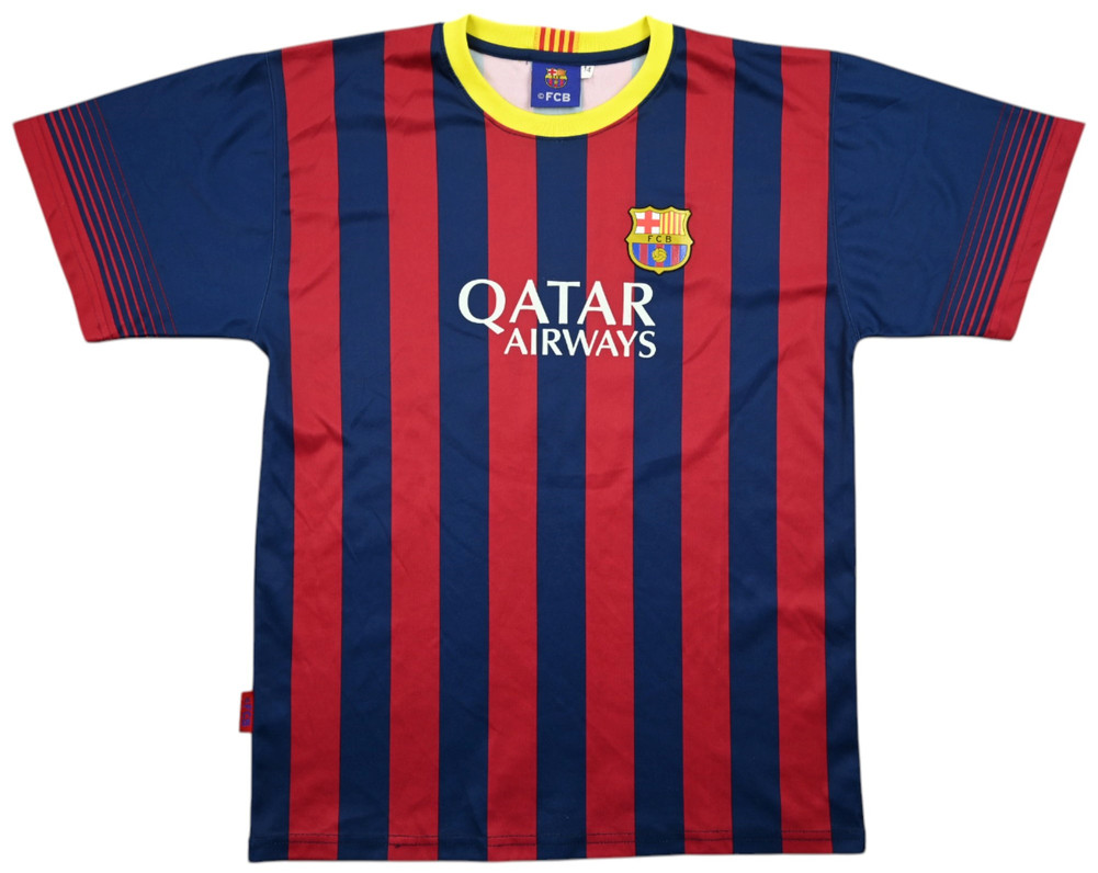 2013-14 BARCELONA *MESSI* SHIRT XL. BOYS
