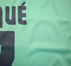 2010-11 BARCELONA *PIQUE* SHIRT L. BOYS