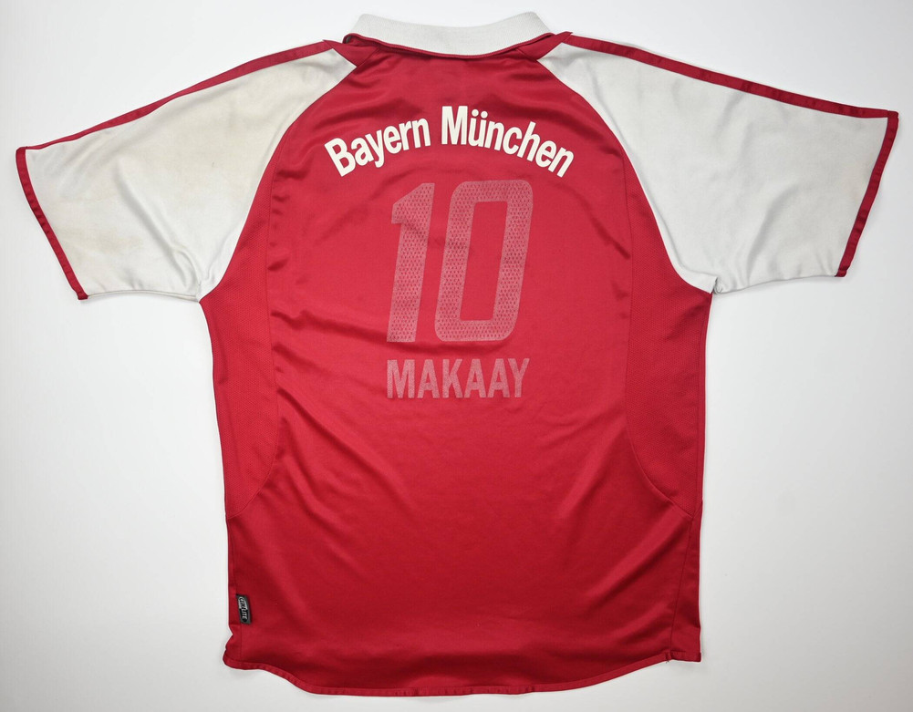 2003-04 BAYERN MUNCHEN *MAKAAY* SHIRT XL. BOYS