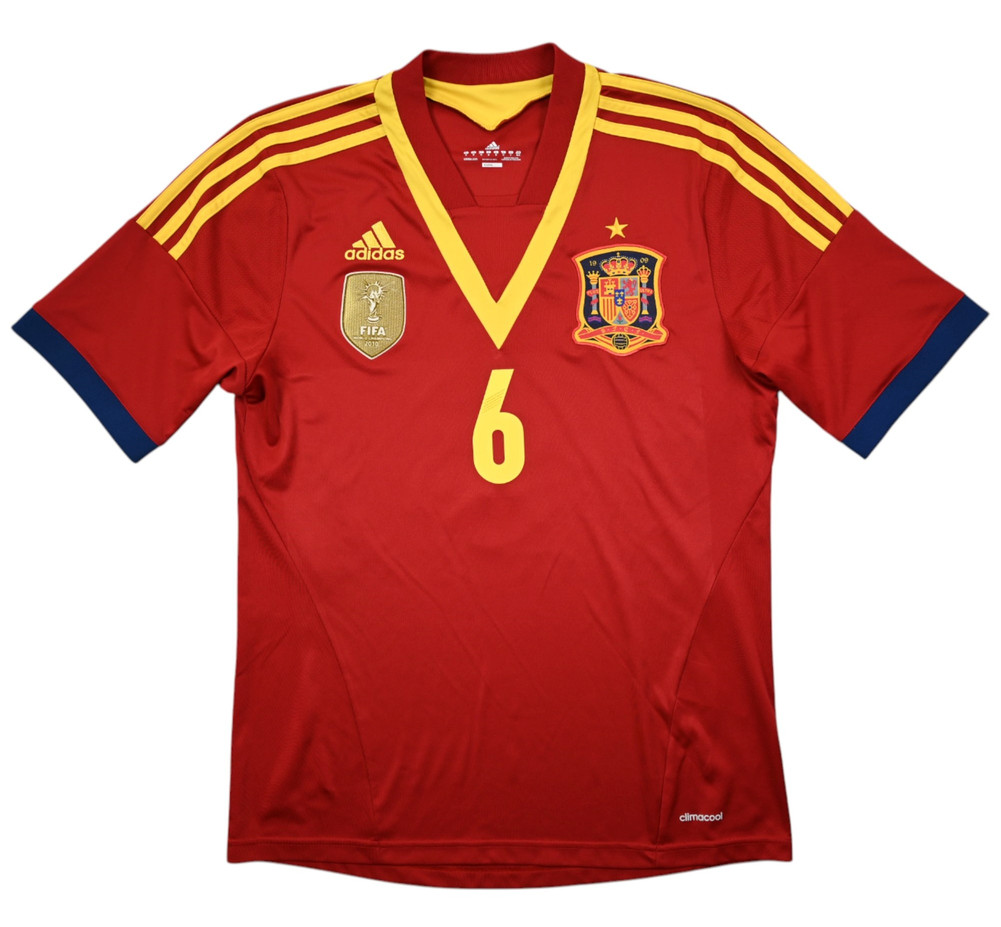 2013 SPAIN *A.INIESTA* SHIRT M