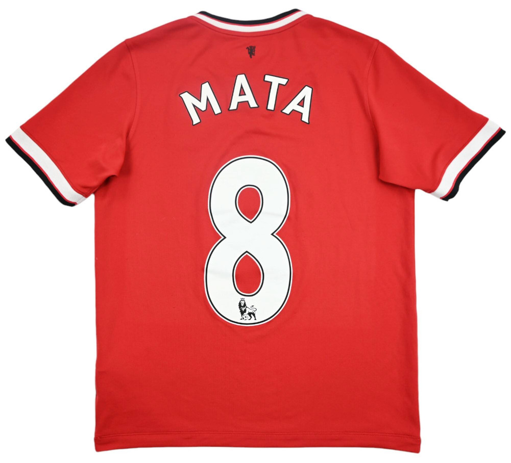 2014-15 MANCHESTER UNITED *MATA* SHIRT S