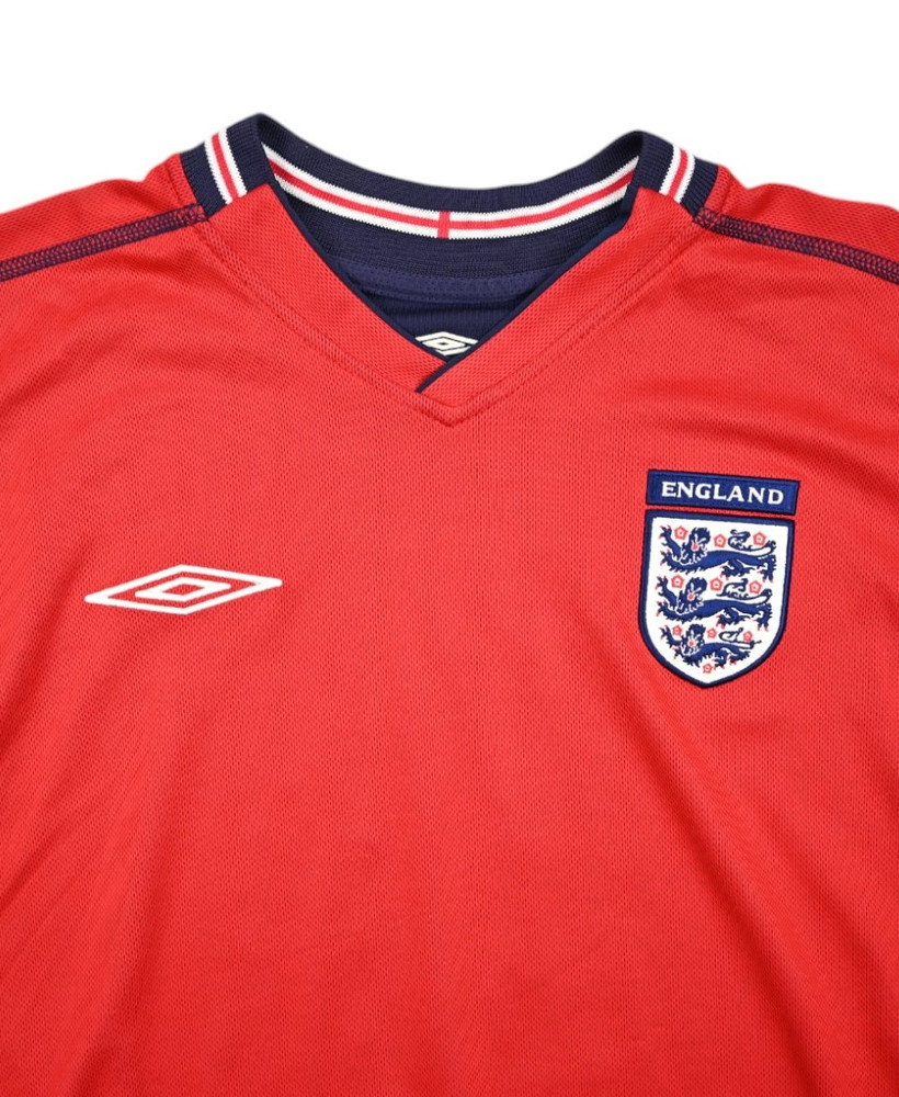 2002-04 ENGLAND *ROONEY* SHIRT M