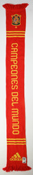 SPAIN CAMPEONES DEL MUNDO SCARF