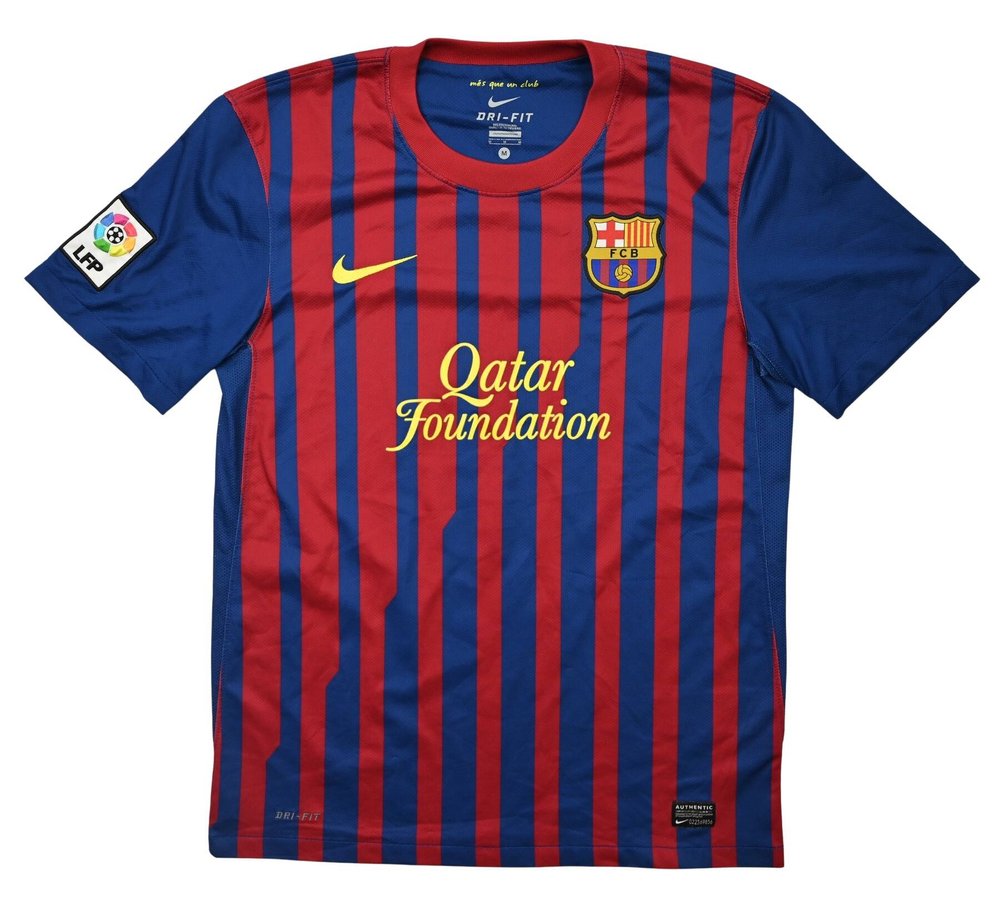 2011-12 FC BARCELONA SHIRT M