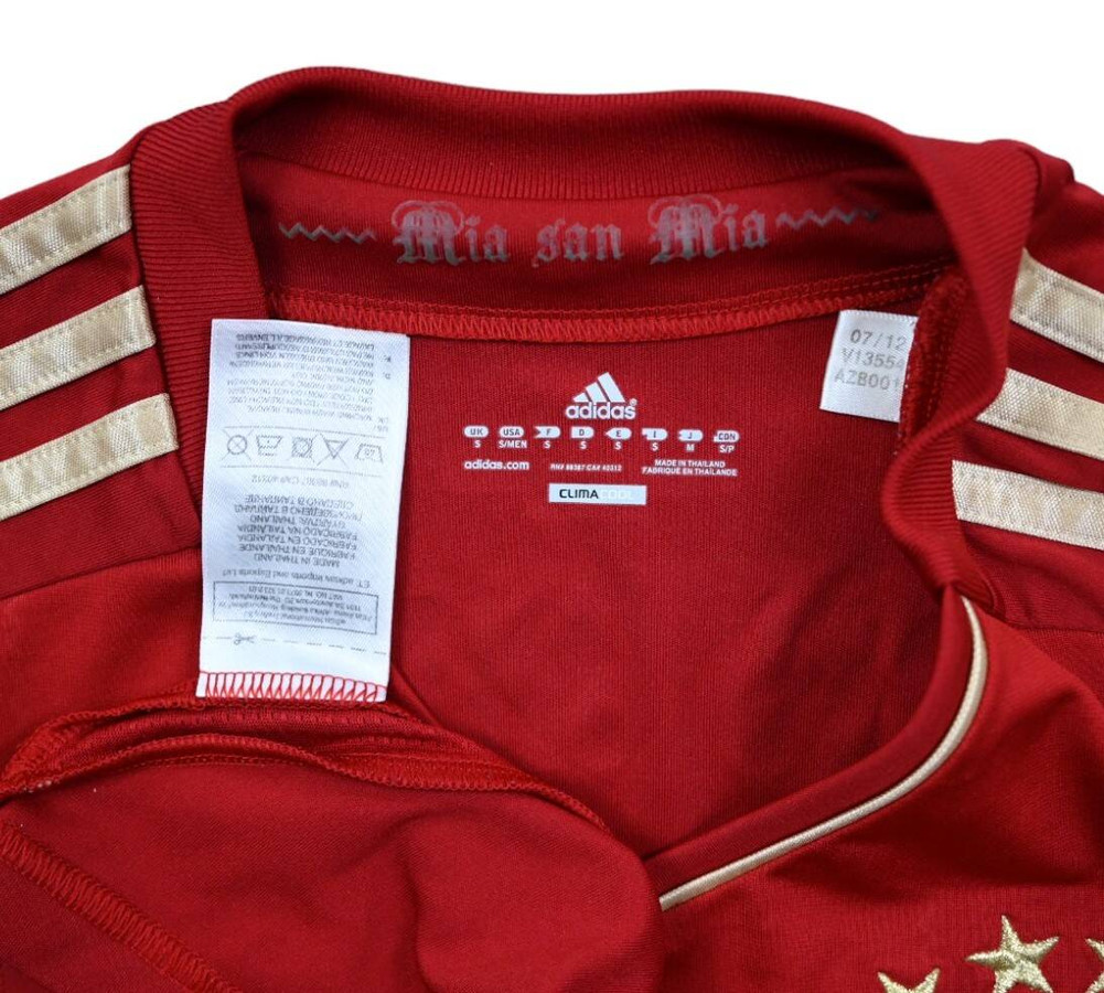 2011-13 BAYERN MUNCHEN SHIRT S