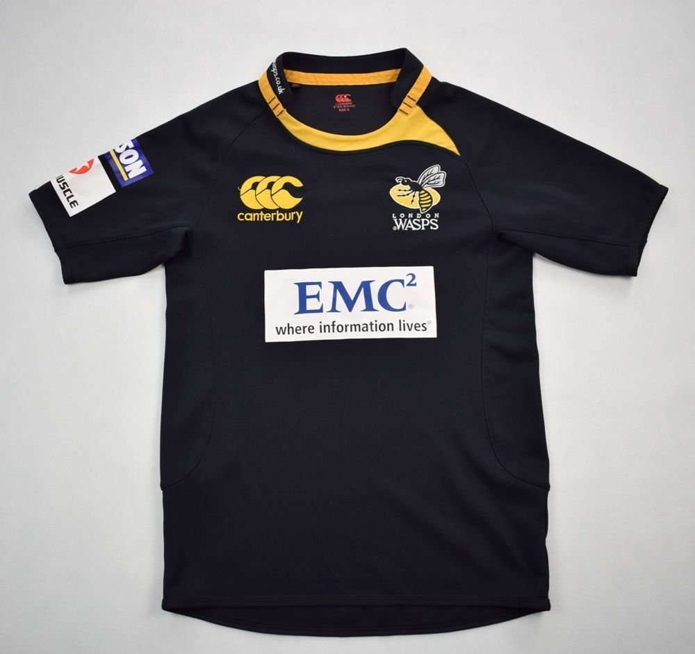 LONDON WASPS RUGBY CANTERBURY SHIRT S